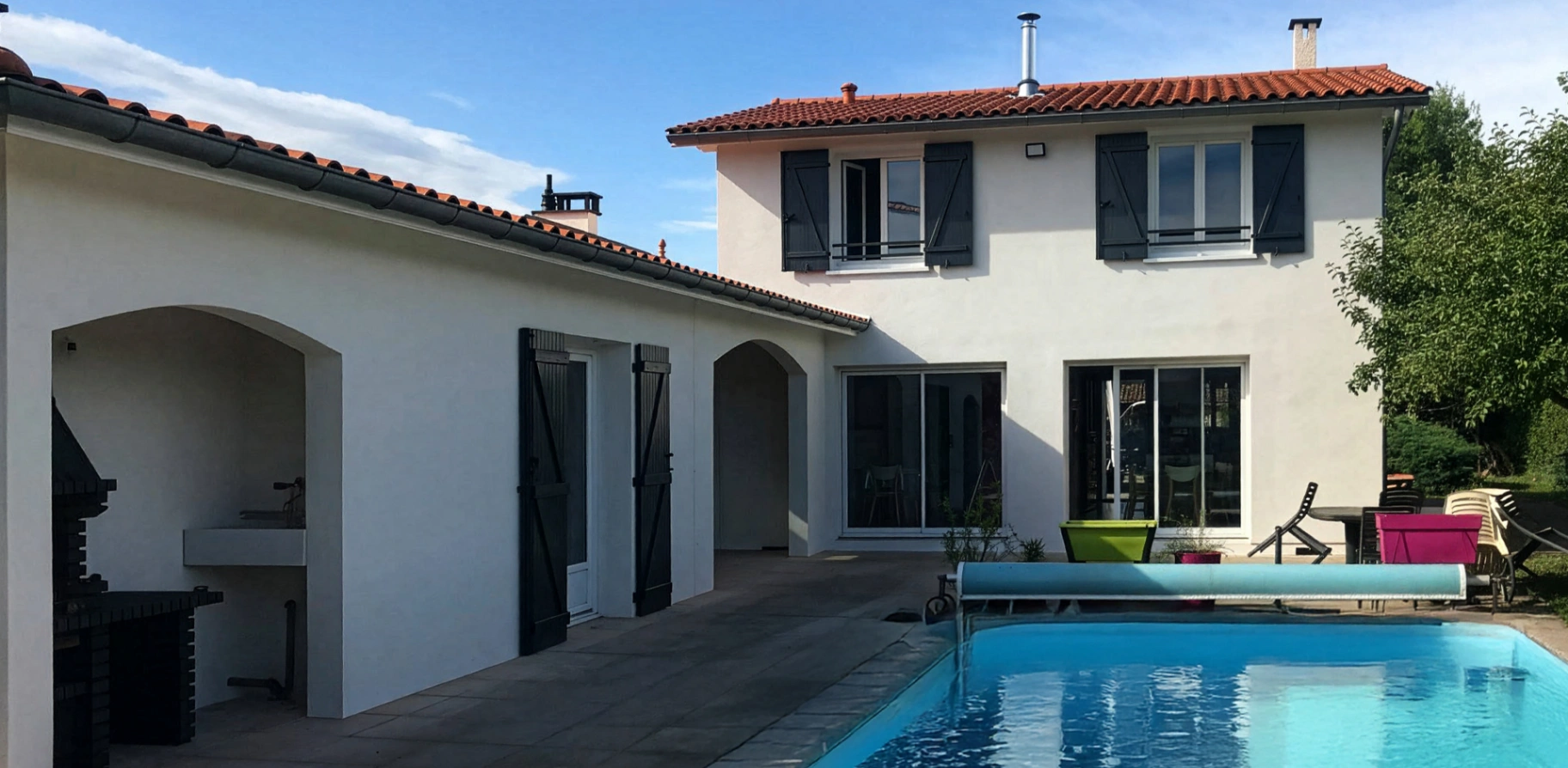 photo facade renovee par facadier