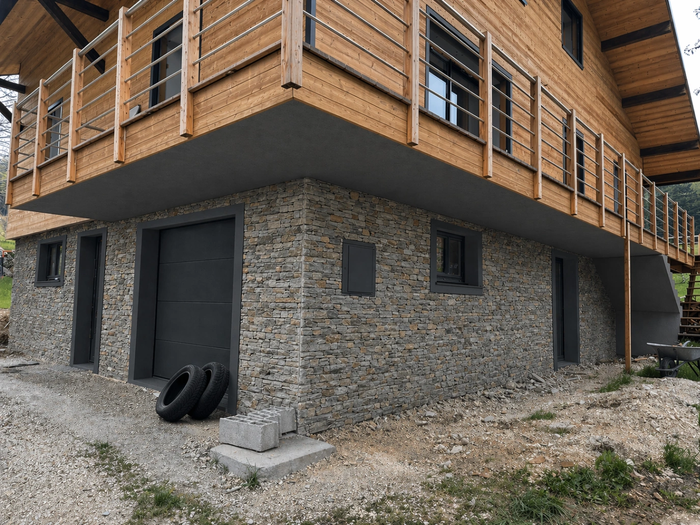 Chantier à Villard de Lans