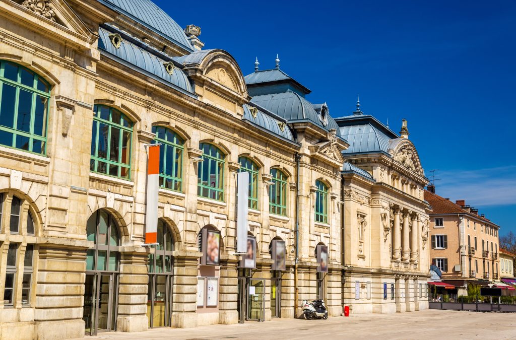 Cinema and Municipal theatre of Bourg-en-Bresse - France, Rhone-