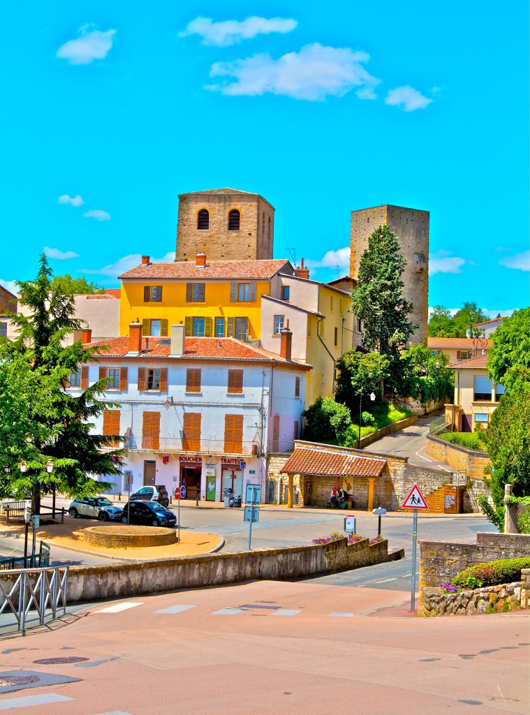 vue du village de saint cyr au mont d